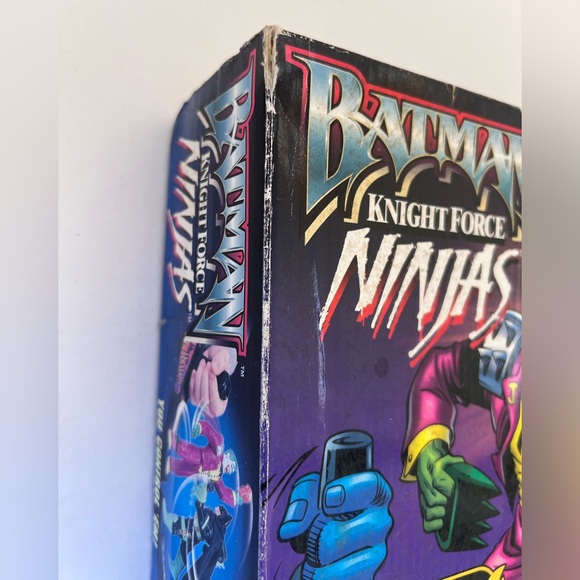 SOLD - VTG 1998 Kenner Batman Knight Force Ninjas Karate Fighters - In Box! - Picture 3 of 16